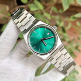 Buy Shop Tissot PRX Green Dial Silver Steel Strap Watch for Women - T137.210.11.081.00 USA Online