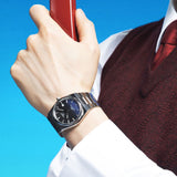 Buy Shop Tissot Powermatic 80 Automatic Gradient Blue Dial Silver Steel Strap Watch for Men - T137.407.11.051.01 USA Online