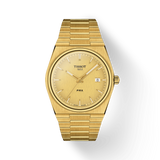 Buy Shop Tissot PRX Powermatic 80 Gold Dial Gold Steel Strap Watch for Men - T137.207.33.021.00 USA Online