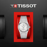 Buy Shop Tissot PRX Powermatic 80 White Dial Silver Steel Strap Watch for Men - T137.207.11.111.00 USA Online