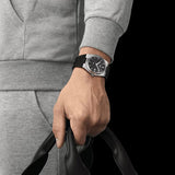 Buy Shop Tissot PRX Blue Dial Black Rubber Strap Watch For Men - T137.410.17.041.00 USA Online