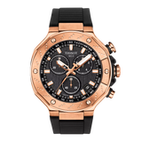 Buy Shop Tissot T Race Chronograph Black Dial Black Rubber Strap Watch For Men - T141.417.37.051.00 USA Online