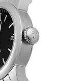 Buy Shop Tissot Le Locle Automatic Small Lady Black Dial Silver Steel Strap Watch For Women - T41.1.183.53 USA Online