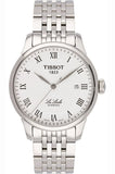 Buy Shop Tissot T Classic Le Locle Automatic White Dial Silver Steel Strap Watch For Men - T41.1.483.33 USA Online