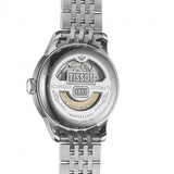 Buy Shop Tissot Le Locle Double Happiness Automatic Silver Dial Silver Steel Strap Watch For Men - T41.1.833.50 USA Online