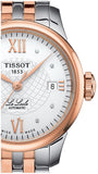 Buy Shop Tissot Le Locle Automatic Lady Silver Dial Two Tone Steel Strap Watch For Women - T41.2.183.16 USA Online