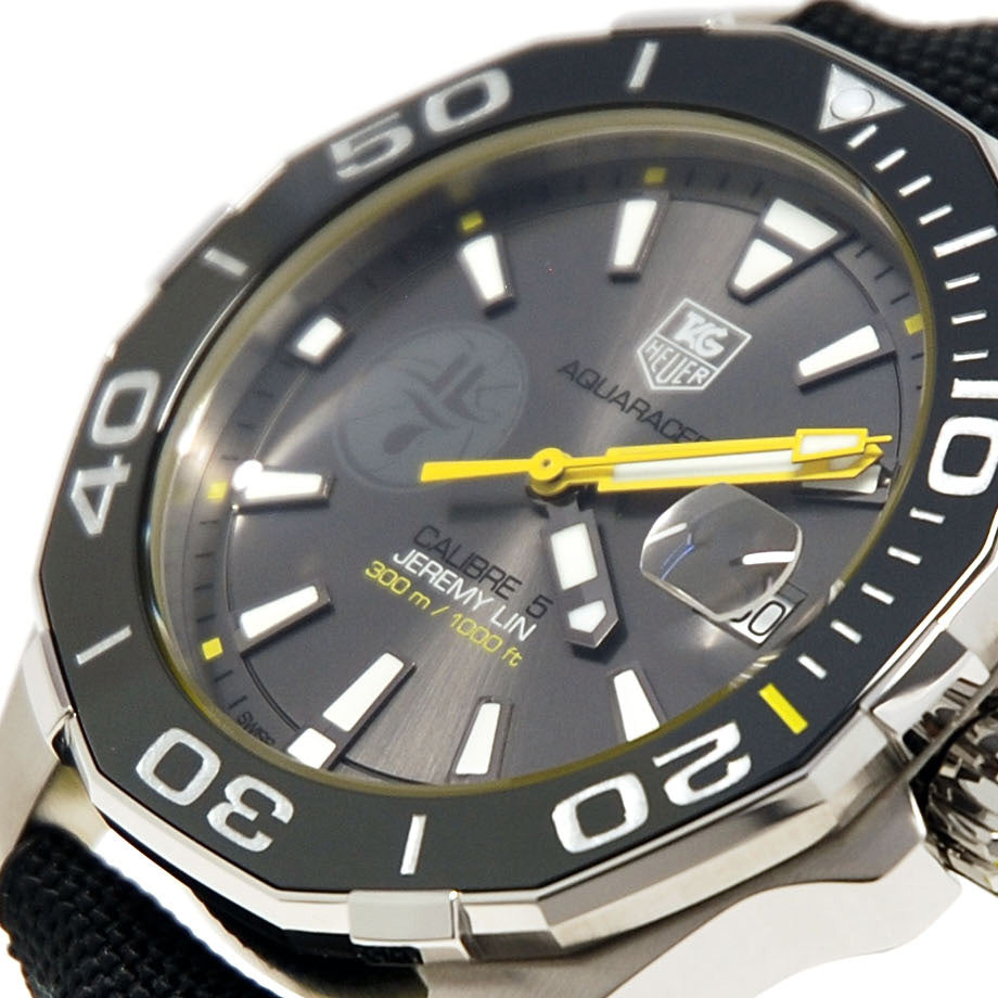 Buy Shop Tag Heuer Aquaracer Grey Dial Watch for Men - WAY211F.FC6362 USA Online