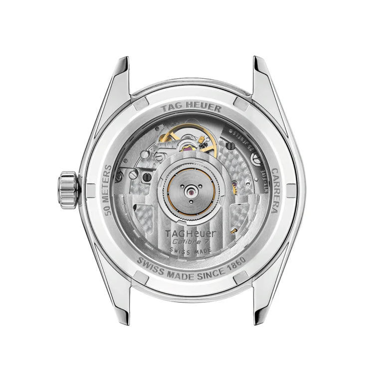 Buy Shop Tag Heuer Carrera Date Silver Dial Silver Steel Strap Watch for Women - WBN2310.BA0001 USA Online