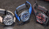 Buy Shop Tag Heuer Aquaracer Calibre 5 Automatic Titanium Blue Dial Blue Nylon Strap Watch for Gents - WAY208B.FC6382 USA Online