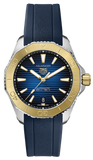 Buy Shop Tag Heuer Aquaracer Professional 200 Automatic Blue Dial Blue Rubber Strap Watch for Men - WBP2150.FT6210 USA Online