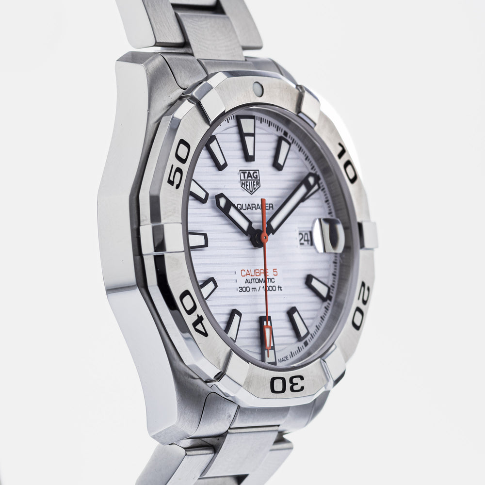 Buy Shop Tag Heuer Aquaracer White Dial Watch for Men - WAY2013.BA0927 USA Online
