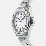 Buy Shop Tag Heuer Aquaracer White Dial Watch for Men - WAY2013.BA0927 USA Online