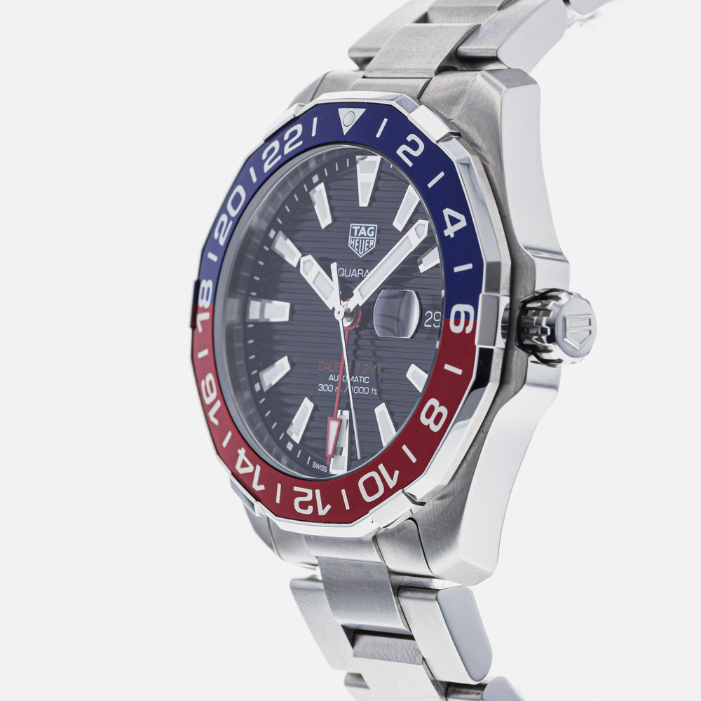 Buy Shop Tag Heuer Aquaracer Pepsi Black Dial Watch for Men - WAY201F.BA0927 USA Online