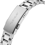 Tag Heuer Aquaracer Quartz Mother of Pearl White Dial Silver Steel Strap Watch for Women - WBD1411.BA0741