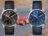 Buy Shop Tag Heuer Carrera Chronograph Black Dial Black Leather Strap Watch for Men - CBN201C.FC6542 USA Online