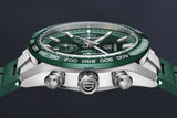 Buy Shop Tag Heuer Carrera Chronograph 44mm Green Dial Green Steel Strap Watch for Men - CBN2A1N.FT6238 USA Online