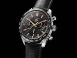 Buy Shop Tag Heuer Carrera Year of The Rabbit Automatic Chronograph Black Dial Black Leather Strap Watch for Men - CBN2A1L.FC6521 USA Online