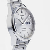 Buy Shop Tag Heuer Carrera Calibre 5 Automatic White Dial Silver Steel Strap Watch for Men - WAR201B.BA0723 USA Online