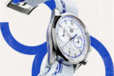Buy Shop Tag Heuer Carrera Porsche RS 2.7 Automatic Chronograph White Dial White Nylon Strap Watch for Men - CBN2016.EB0275 USA Online
