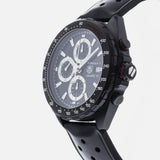Buy Shop Tag Heuer Formula 1 Automatic Chronograph Black Dial Black Leather Strap Watch for Men - CAZ2011.FT8024 USA Online
