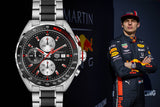 Tag Heuer Formula 1 Calibre 16 Max Verstappen Limited Edition Black Dial Two Tone Steel Strap Watch for Men - CAZ2018.BA0970