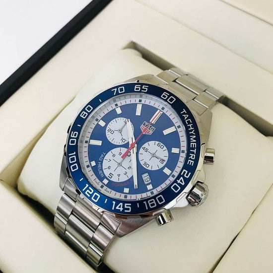 Buy Shop Tag Heuer Formula 1 Blue Dial Silver Steel Strap Watch for Men - CAZ1018BA0842 USA Online