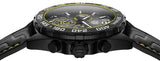 Buy Shop Tag Heuer Formula 1 Chronograph Senna Black Dial Black Leather Strap Watch for Men - CAZ101AJ.FC6487 USA Online