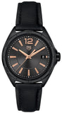 Buy Shop Tag Heuer Formula 1 Quartz Black Dial Black Leather Strap Watch for Women - WBJ1314.FC8230 USA Online