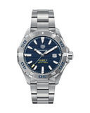 Buy Shop Tag Heuer Aquaracer Calibre 5 Automatic Blue Dial Silver Steel Strap Watch for Men - WAY2012.BA0927 USA Online