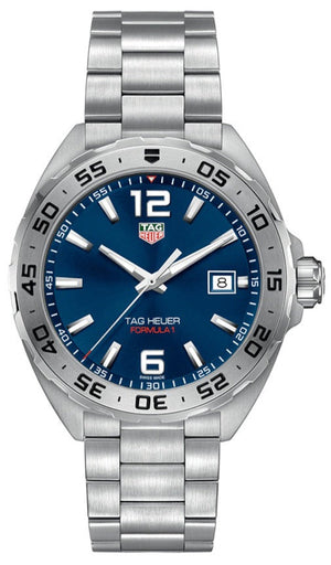 Buy Shop Tag Heuer Formula 1 Blue Dial Watch for Men - WAZ1118.BA0875 USA Online