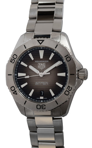 Buy Shop Tag Heuer Aquaracer Professional 200 Automatic Black Dial Silver Steel Strap Watch for Men - WBP2110.BA0627 USA Online