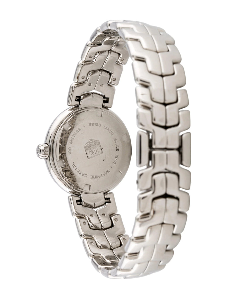 Buy Shop Tag Heuer Link Diamonds Pink Dial Silver Steel Strap Watch for Women - WAT1415.BA0954 USA Online