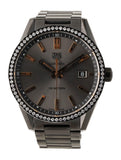 Buy Shop Tag Heuer Carrera Quartz Diamonds Black Dial Black Steel Strap Watch for Women - WAR1115.BA0602 USA Online