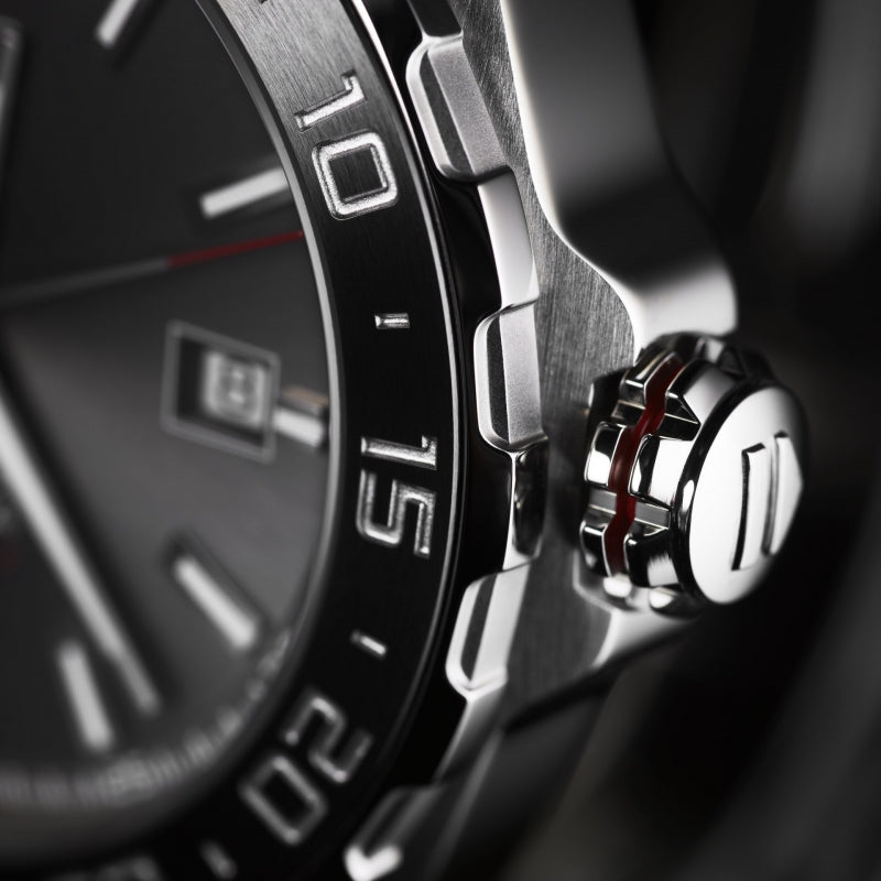 Buy Shop Tag Heuer Formula 1 Calibre 5 Anthracite Dial Two Tone Steel Strap Watch for Men - WAZ2011.BA0843 USA Online