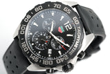 Buy Shop Tag Heuer Formula 1 Black Dial Black Leather Strap Watch for Men - CAZ1010.FT8024 USA Online