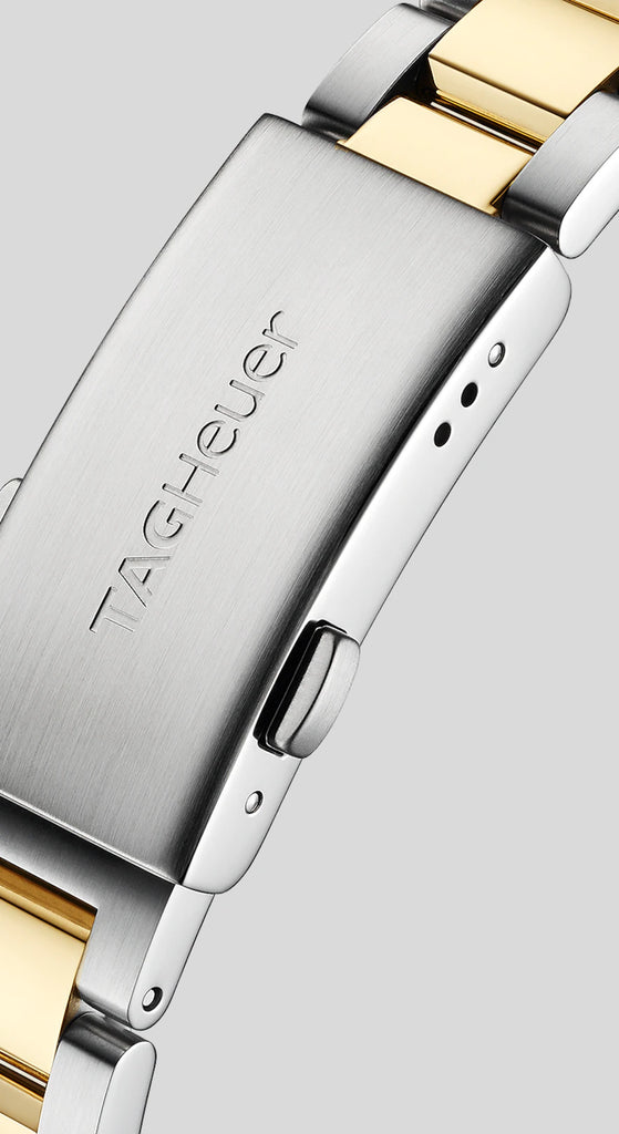 Buy Shop Tag Heuer Aquaracer Diamonds Mother of Pearl Dial Two Tone Steel Strap Watch for Women - WBD1323.BB0320 USA Online