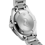 Buy Shop Tag Heuer Aquaracer Quartz Black Dial Silver Steel Strap Watch for Women - WAY131M.BA0748 USA Online