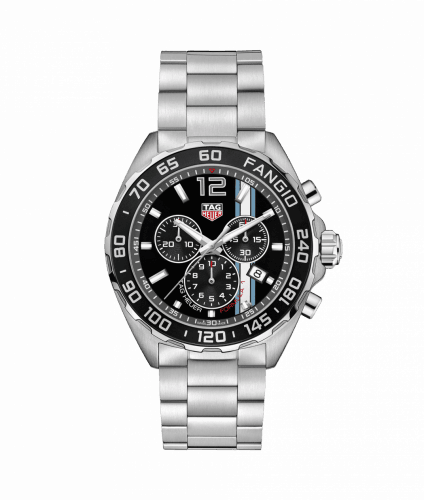 Buy Shop Tag Heuer Formula 1 Chronograph Black Dial Silver Steel Strap Watch for Men - CAZ101H.BA0842 USA Online