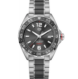 Buy Shop Tag Heuer Formula 1 Calibre 5 Anthracite Dial Two Tone Steel Strap Watch for Men - WAZ2011.BA0843 USA Online