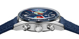 Buy Shop Tag Heuer Carrera Skipper Automatic Chronograph Blue Dial Blue Nylon Strap Watch for Men - CBS2213.FN6002 USA Online