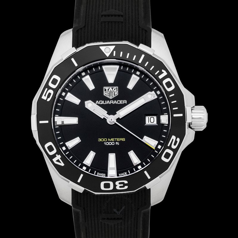 Buy Shop Tag Heuer Aquaracer Black Dial Watch for Men - WAY111A.FT6151 USA Online