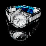 Buy Shop Tag Heuer Aquaracer Diamonds White Dial Two Tone Steel Strap Watch for Women - WAY131F.BA0914 USA Online