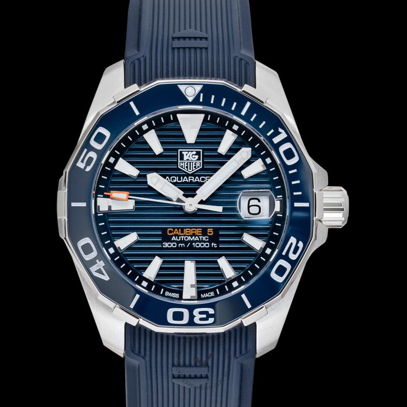 Buy Shop Tag Heuer Aquaracer Blue Dial Watch for Men - WAY211C.FT6155 USA Online