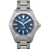 Buy Shop Tag Heuer Aquaracer Quartz Blue Dial Silver Steel Strap Watch for Women - WBD1312.BA0740 USA Online