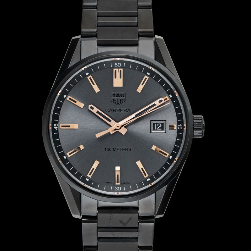 Buy Shop Tag Heuer Carrera Special Edition Black Dial Black Steel Strap Watch for Women - WAR1113.BA0602 USA Online