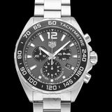 Buy Shop Tag Heuer Formula 1 Anthracite Dial Silver Steel Strap Watch for Men - CAZ1011.BA0842 USA Online