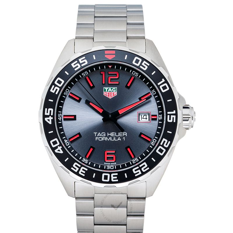 Buy Shop Tag Heuer Formula 1 Anthracite Dial Watch for Men - WAZ1018.BA0842 USA Online