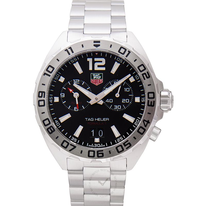 Buy Shop Tag Heuer Formula 1 Black Dial Watch for Men - WAZ111A.BA0875 USA Online