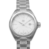 Buy Shop Tag Heuer Formula 1 Quartz Mother of Pearl White Dial Silver Steel Strap Watch for Women - WBJ1418.BA0664 USA Online