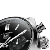 Buy Shop Tag Heuer Carrera Chronograph Black Dial Silver Steel Strap Watch for Men - CBN2010.BA0642 USA Online